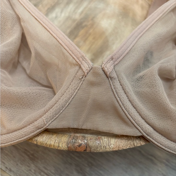 🌿🦋 Smart & Sexy Full Figure Sheer Mesh Demi Underwire Bra • 34DDD - Picture 4 of 13